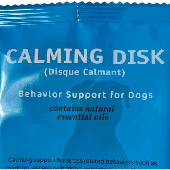 Calm Paws Protective Inflatable Collar with Calming Disk Size Small (6”- 10”) - Picture 6 of 16